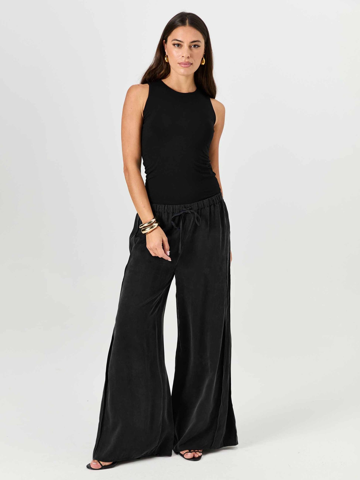 Frederica Pants Black