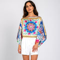 Lavender Brown Destiny Top