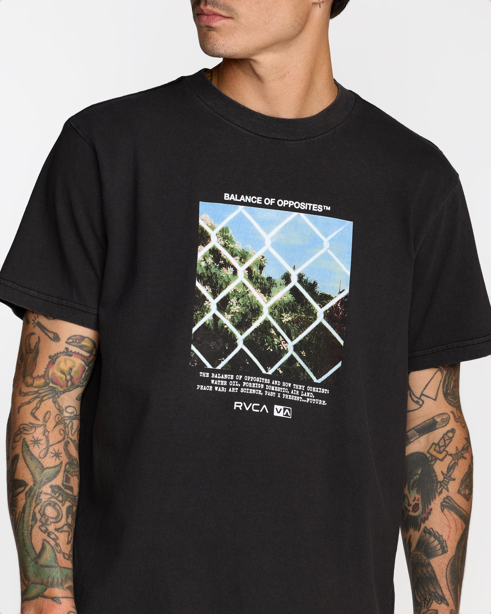 RVCA Thru View Short Sleeve Tee