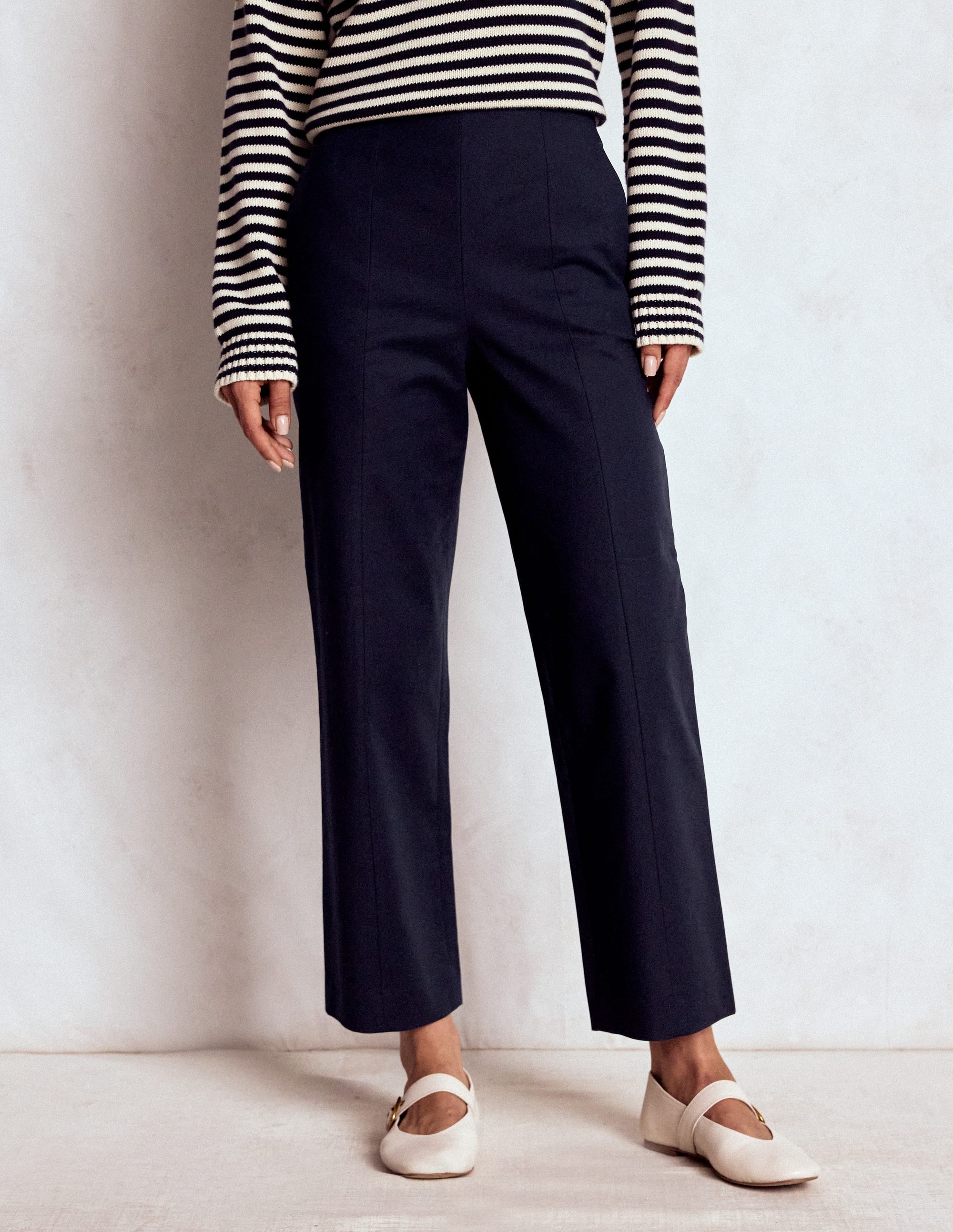 Smart 7/8 Pants-Navy