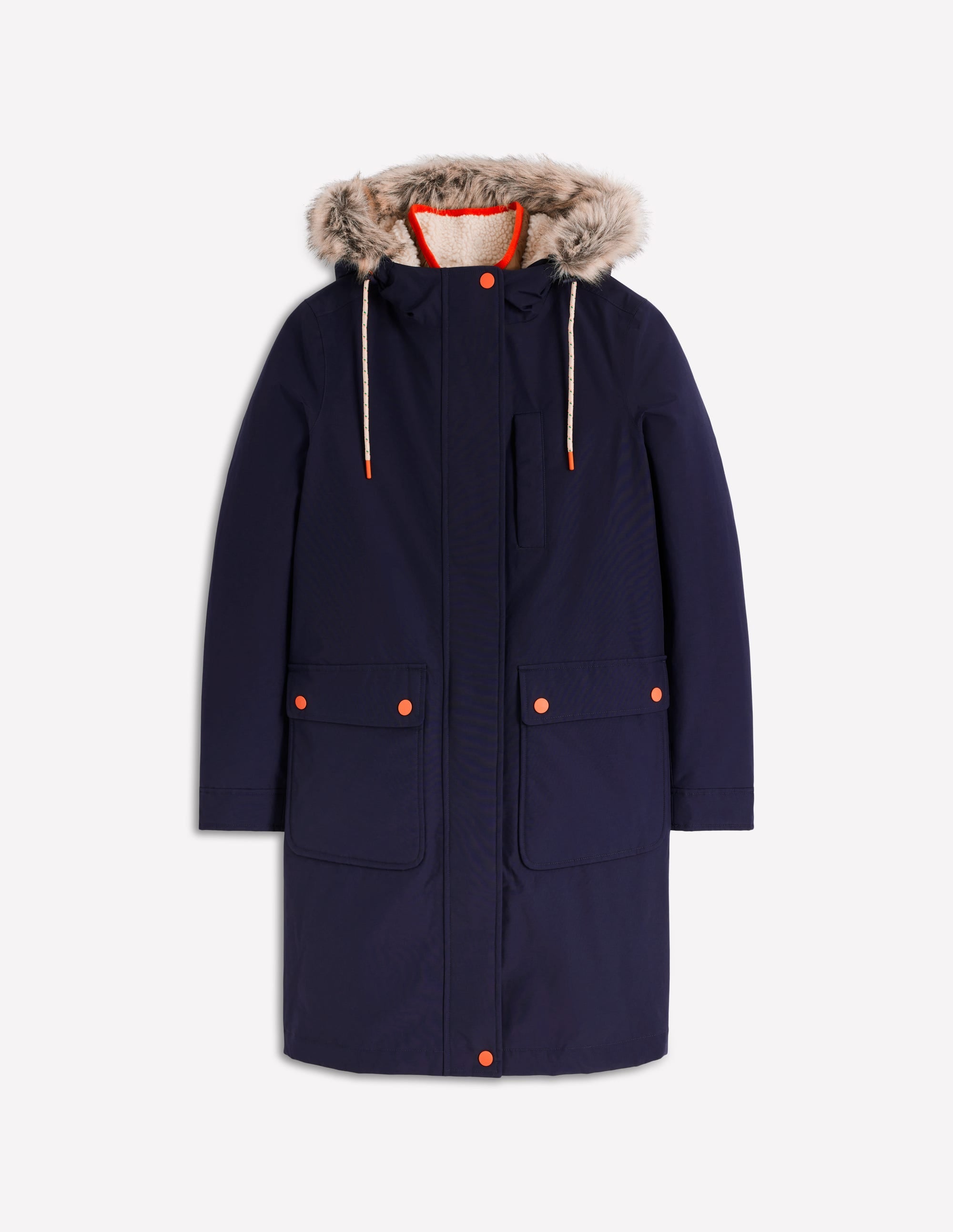 4-In-1 Hooded Parka-Navy