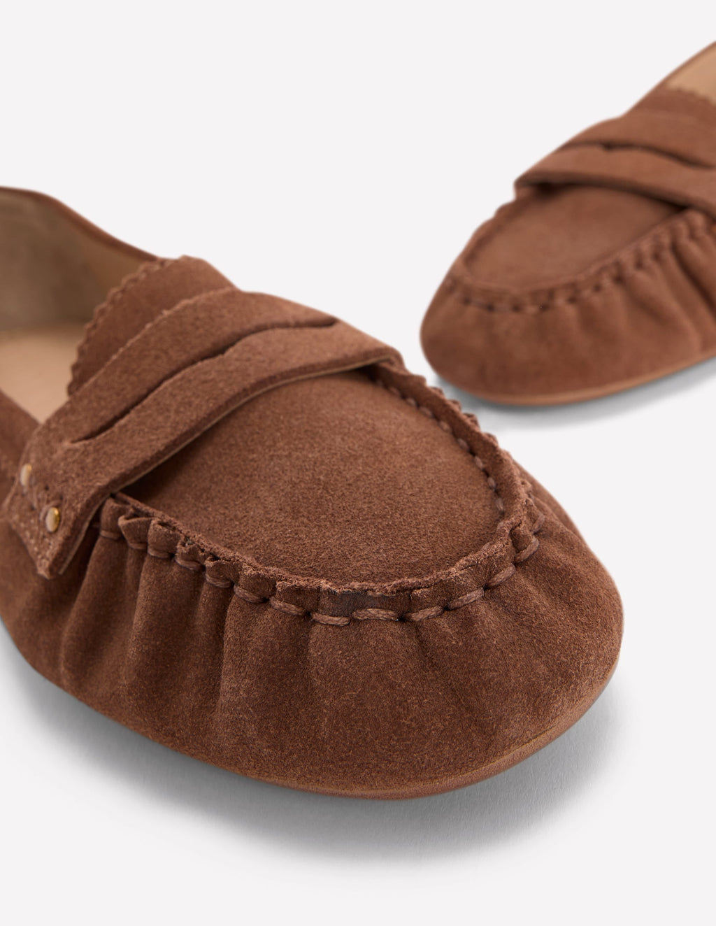 Classic Penny Loafers-Tan