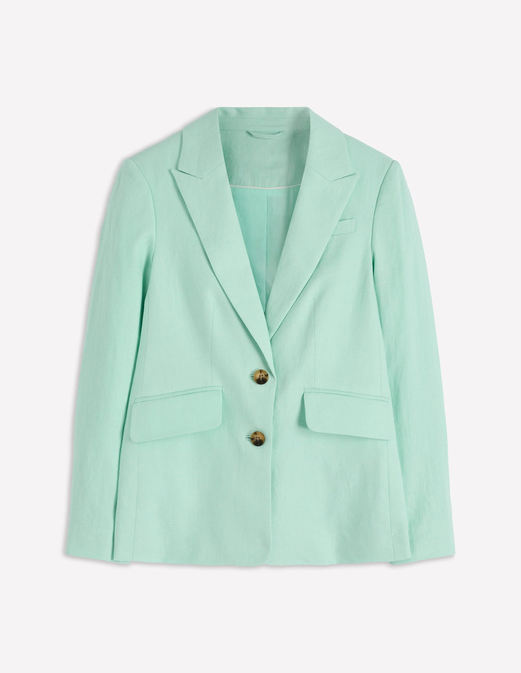 Stamford Linen Blazer-Spearmint