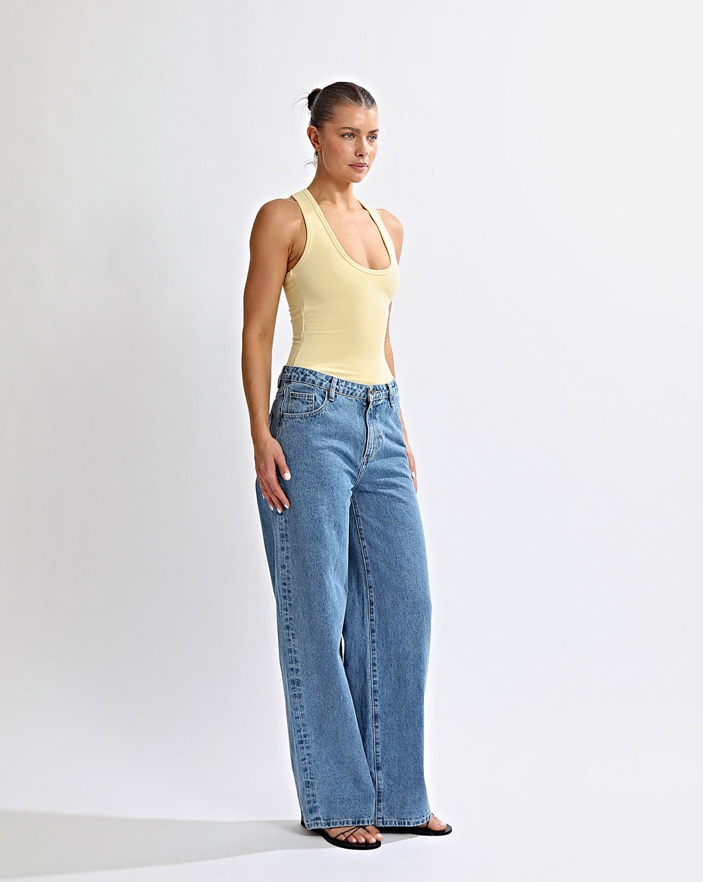 Amelia Tank Yellow