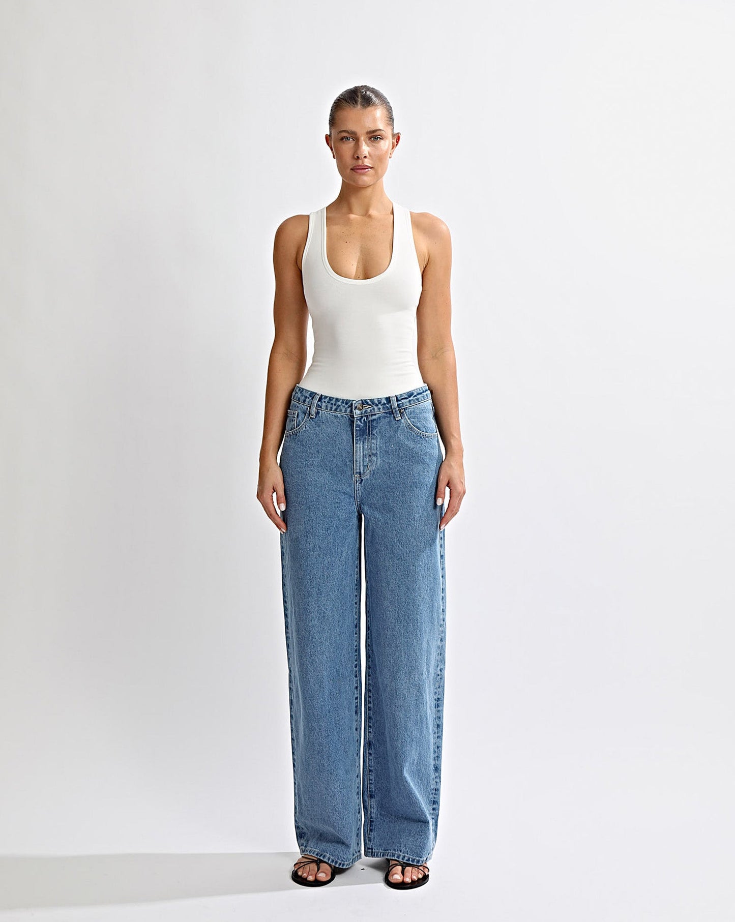 Amelia Tank White