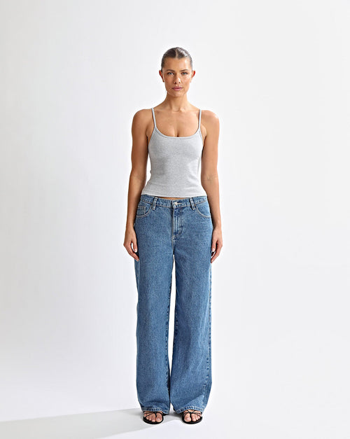 Oli Tank Grey Marl
