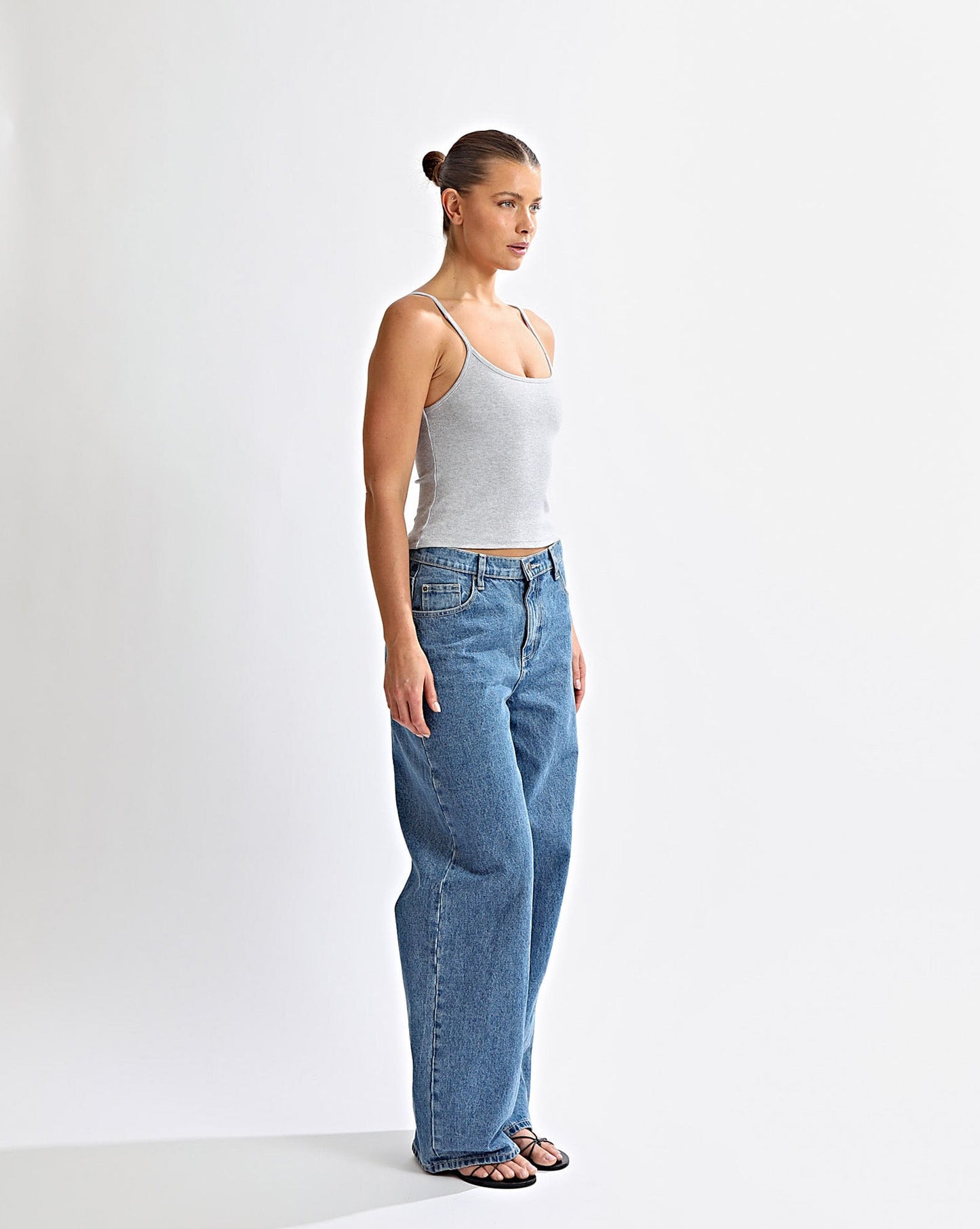 Oli Tank Grey Marl