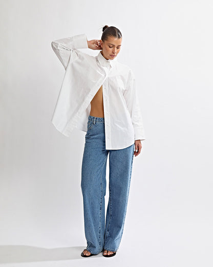 Rowan Shirt White