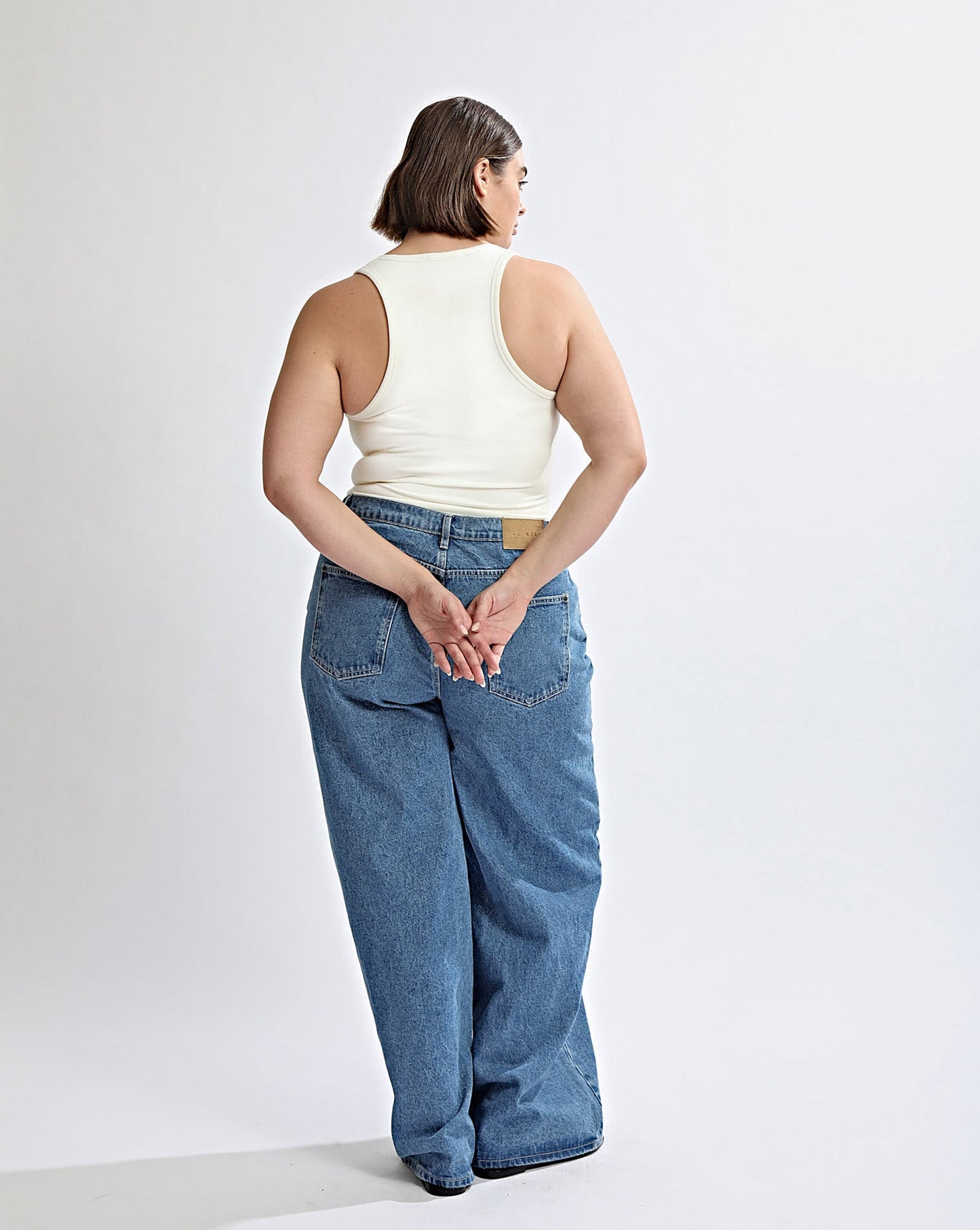Amelia Tank White