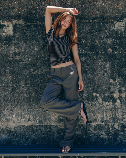 Peta Trousers Mocha Regular/Tall