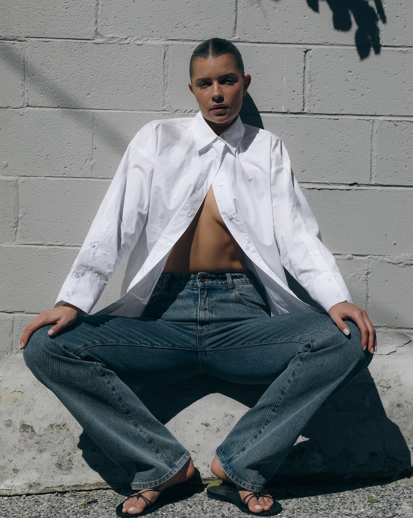 Rowan Shirt White