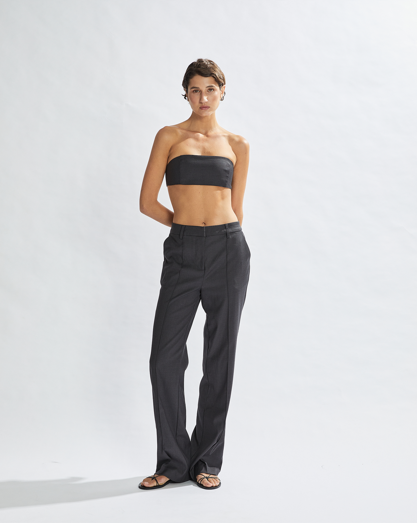 Benny Bandeau Dark Grey