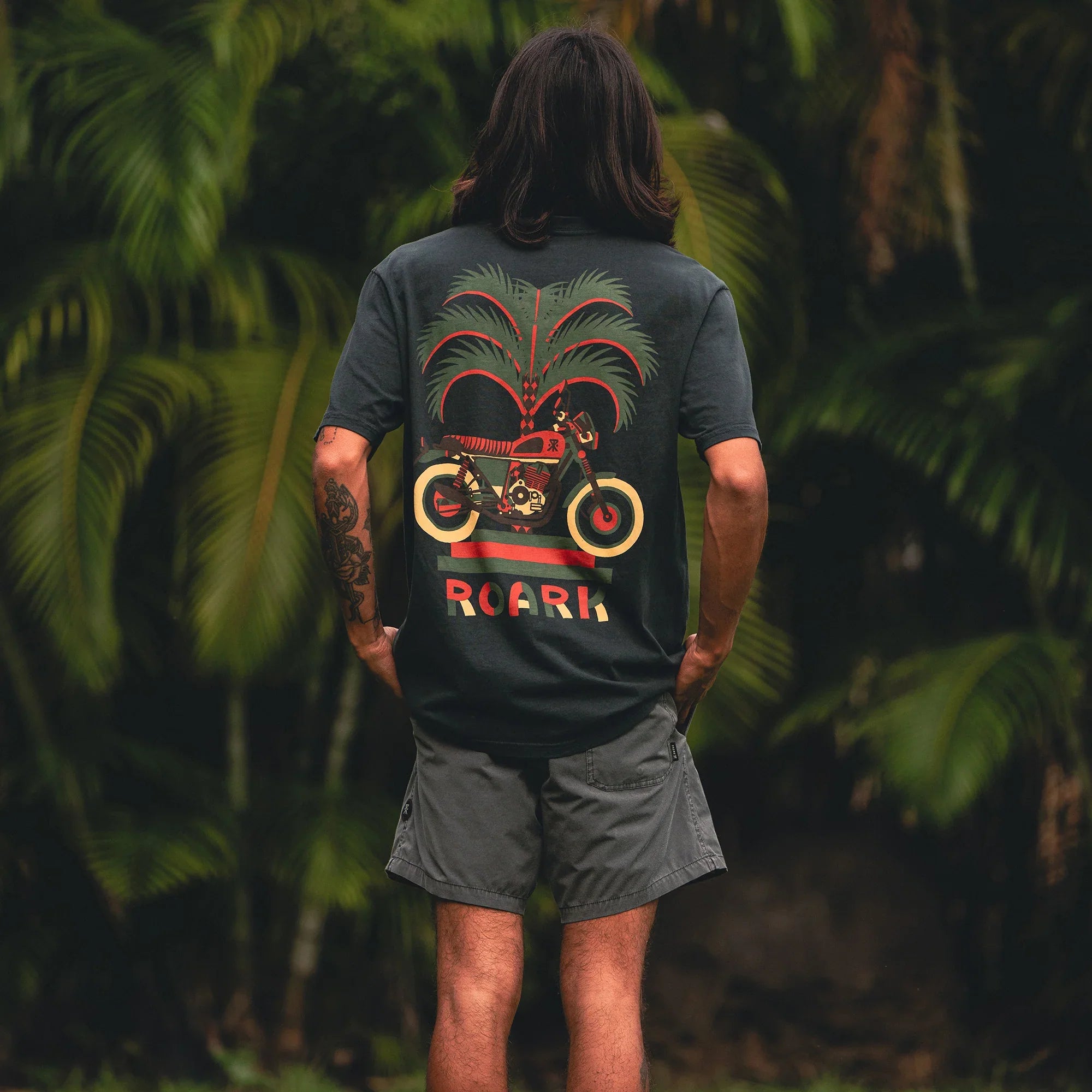 Roark Moto Palm Premium Tee