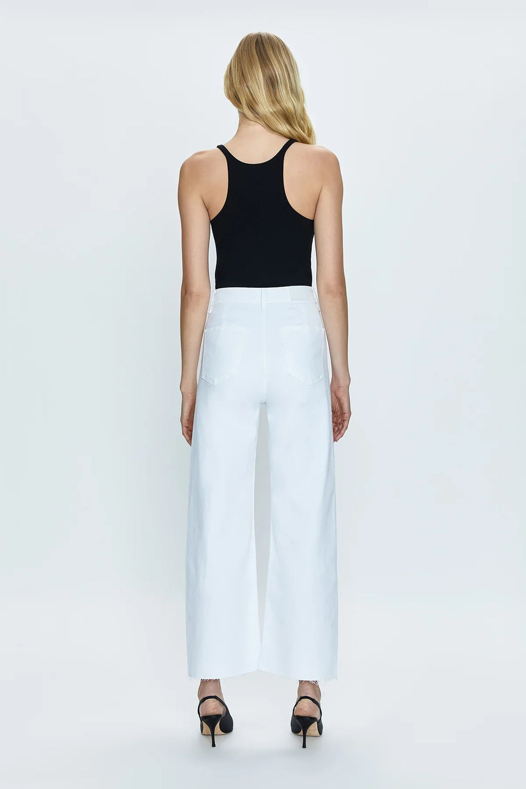 PISTOLA Penny High Rise Wide Leg Crop
