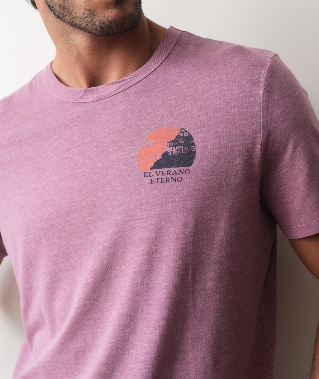 Marine Layer Relaxed Hemp Cotton Graphic Tee