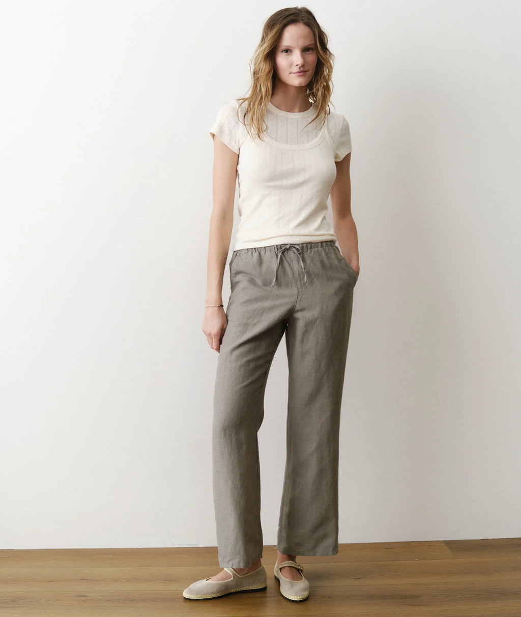 Marine Layer Linen Drawstring Pant