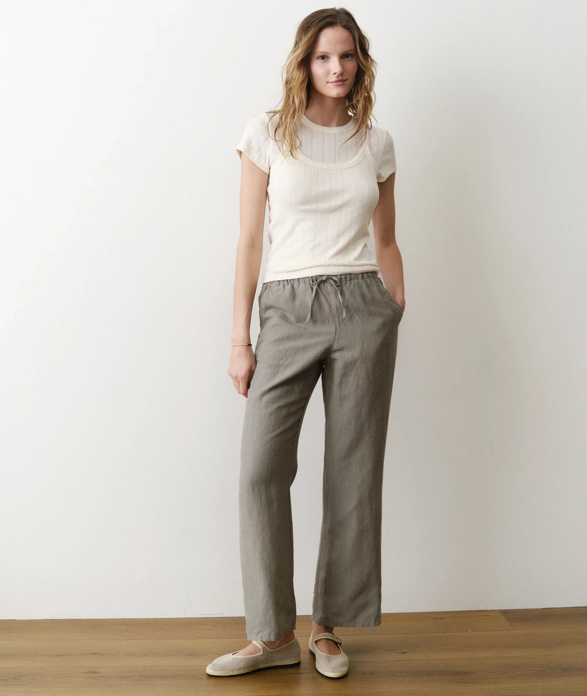 Marine Layer Linen Drawstring Pant