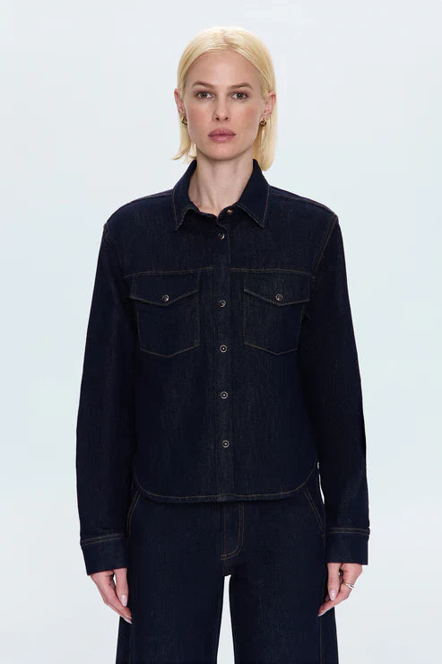 Thea Shrunken Shirt