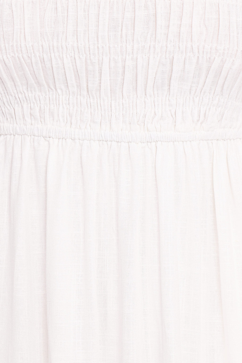Emari Puff Sleeve Mini Dress - White