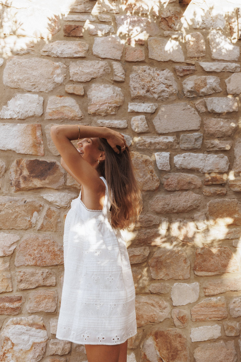 Kelcie Mini Dress - White