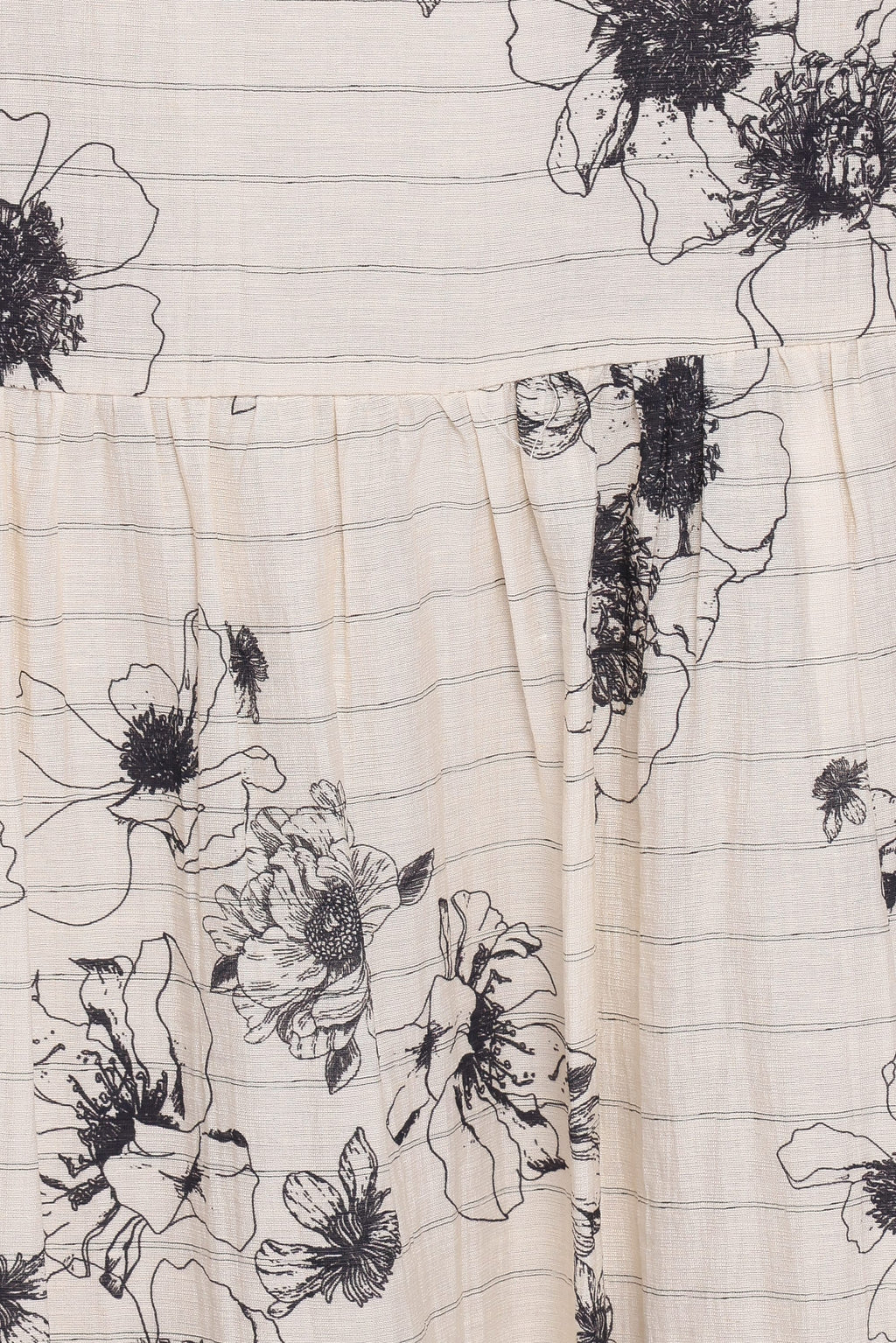 Martine Maxi Dress - Black/Ivory Floral